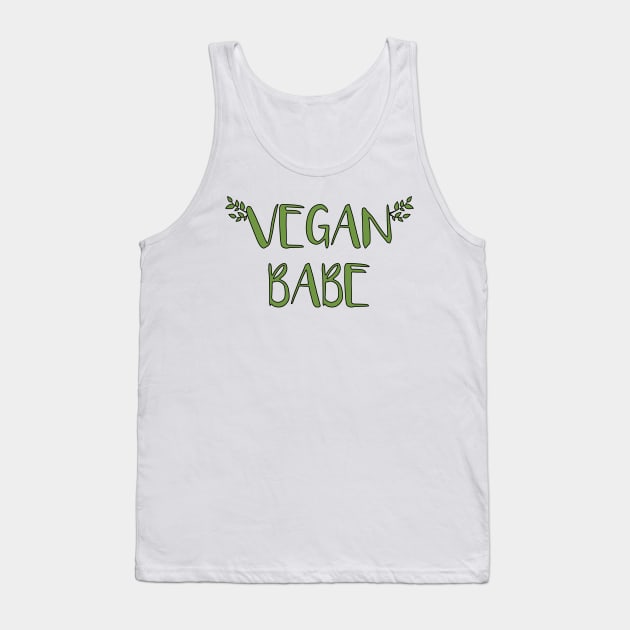 Vegan Babe Tank Top by TTLOVE